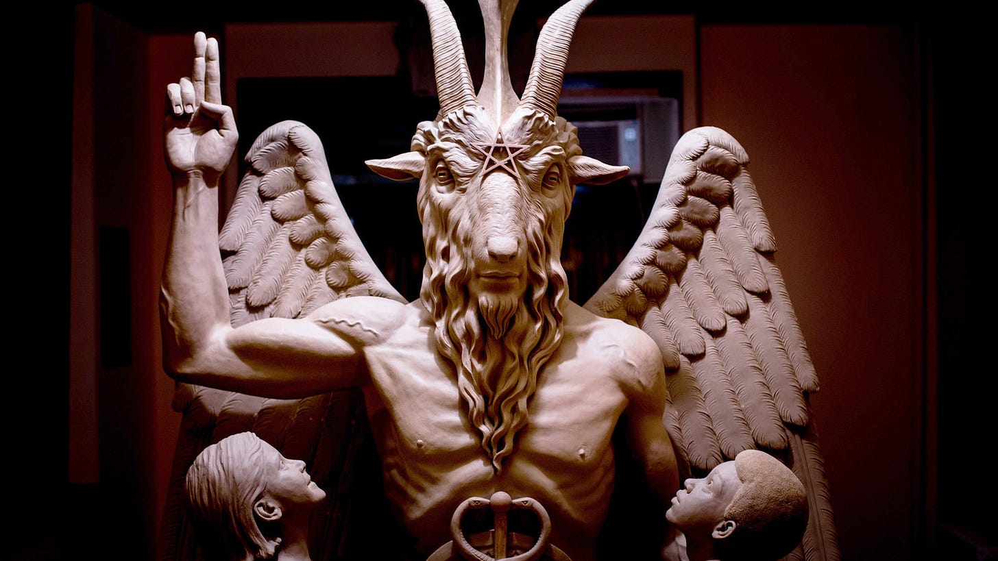 Satanic Temple Sues Over Goat-Headed Statue in 'Sabrina' Series - The New  York Times