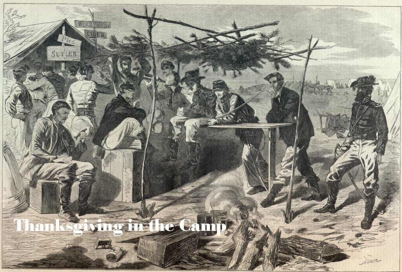 A time of Thanksgiving during a Time of War | Lansing,MI Tea Party