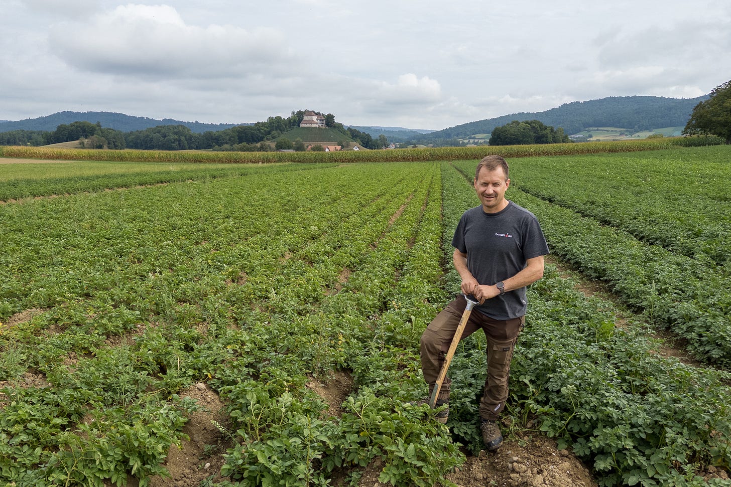 Andreas Rüsch, Leiter Anbau und Gewächshausbetriebe bei Rathgeb Bio. Andreas Rüsch, Leiter Anbau und Gewächshausbetriebe bei Rathgeb Bio.
