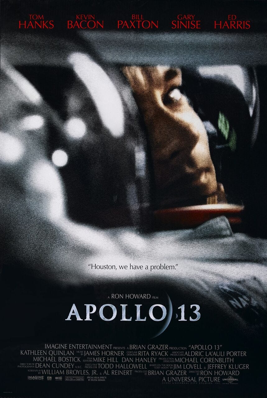 Apollo 13 Movie Poster (Click for full image)