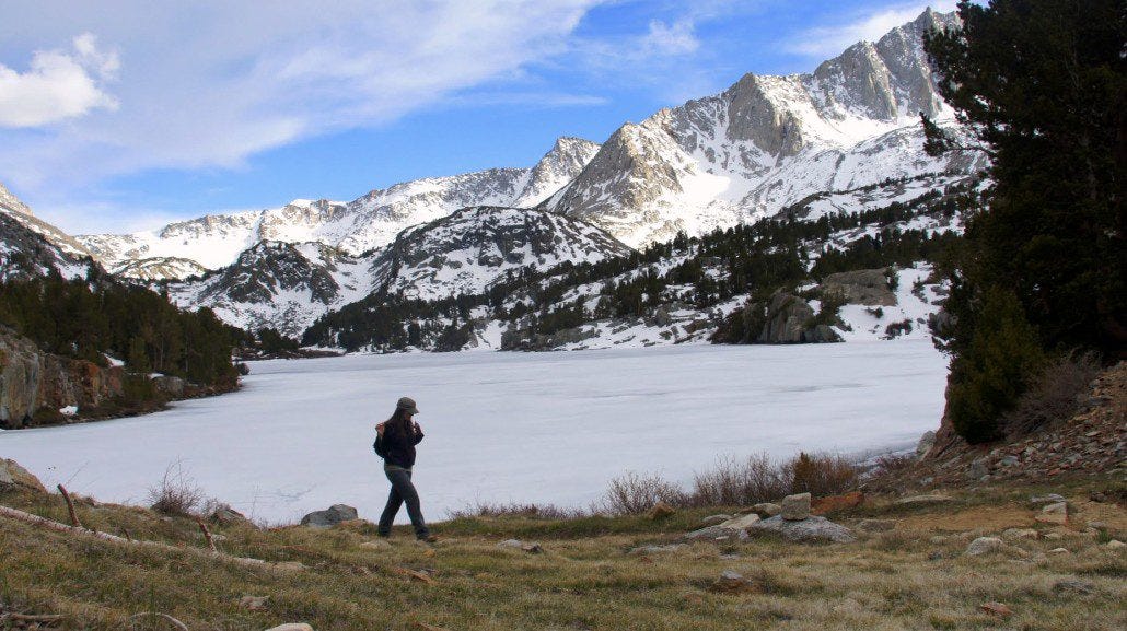 No coverage up in the Sierra Nevada!