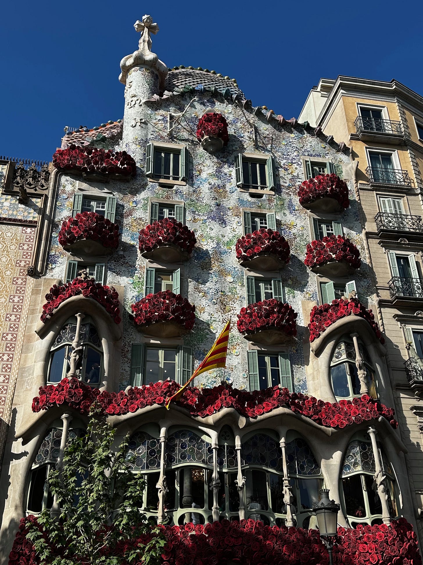 Barcelona on Sant Jordi