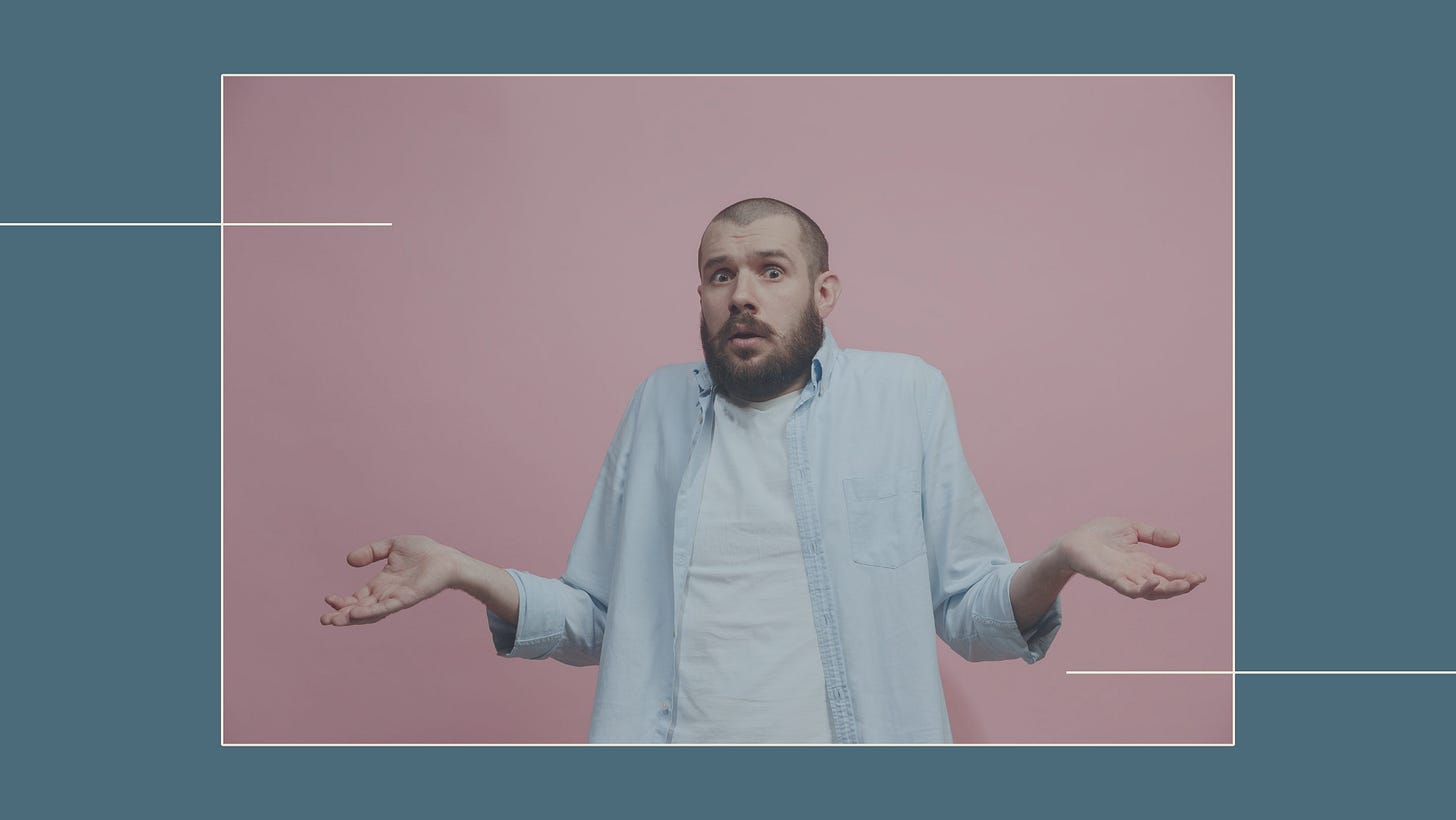 man unable to enjoy his lived experience due to a lack of autonomous choice