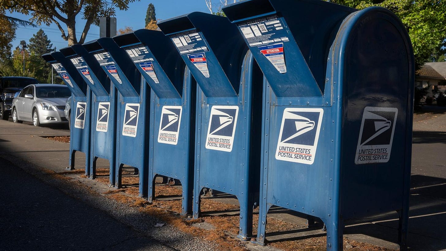 Ballots damaged after USPS mailbox lit on fire in Phoenix: Police - ABC News