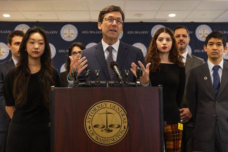 WA, 32 other states sue Meta, alleging harm to youth mental health | The  Seattle Times