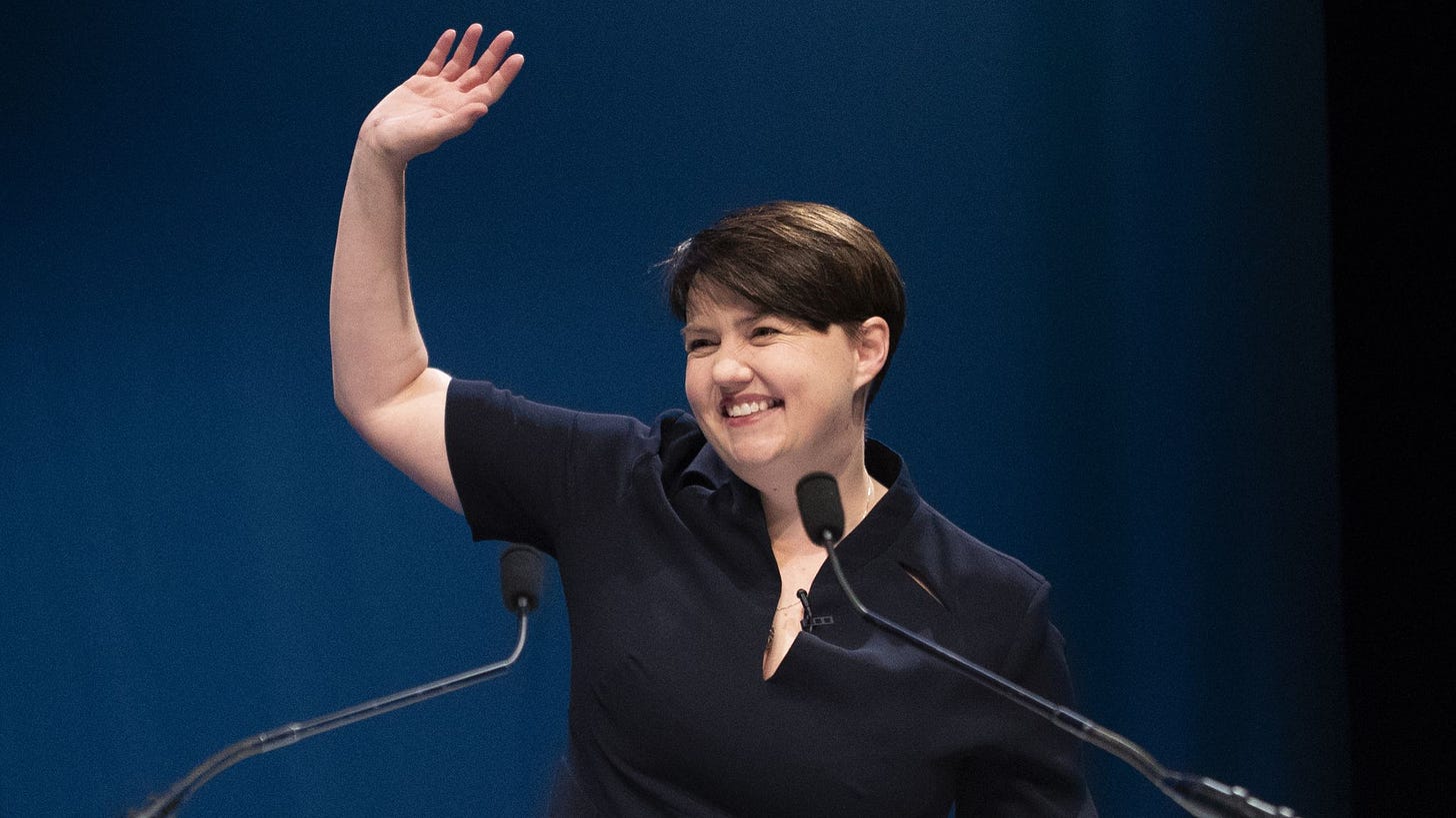Ruth Davidson says mental health history meant she almost did not run as  Scottish Tory leader | UK News | Sky News