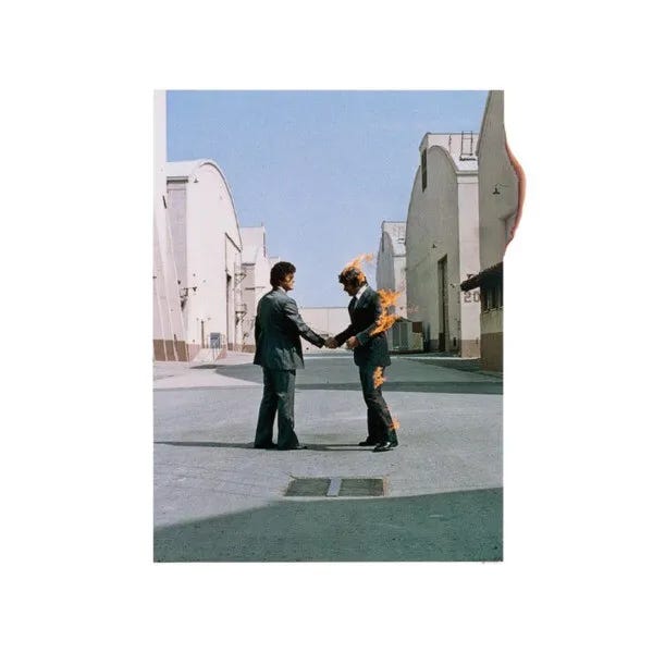 Cover art for Wish You Were Here by Pink Floyd