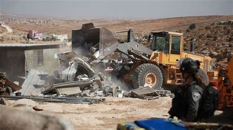 Israeli Bulldozers Destroy Palestinian Structures in West Bank village