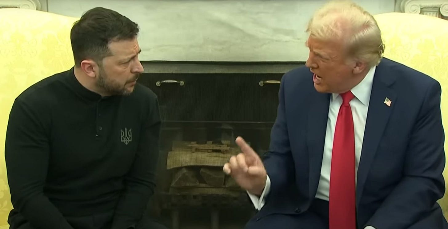 Zelenskyy and Trump