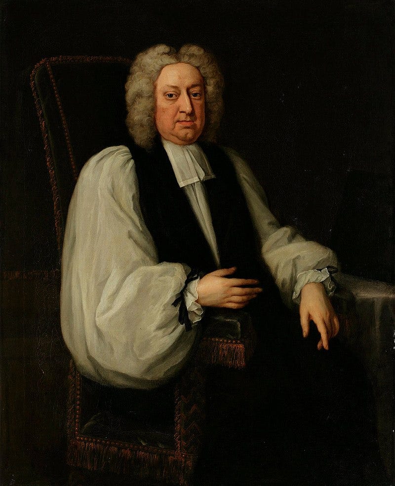 portrait of Jonathan Swift