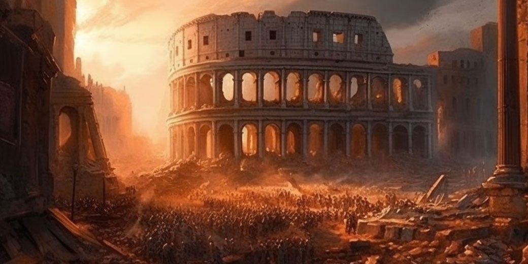 Rome didn't fall in a day: The extended timeline of Rome's decline -  History Skills