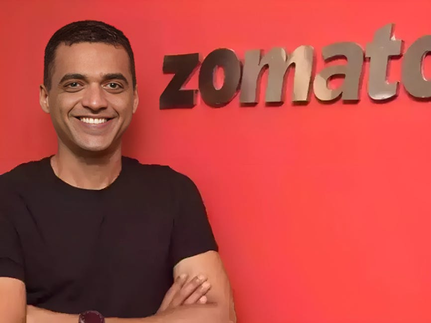 Zomato CEO Deepinder Goyal
