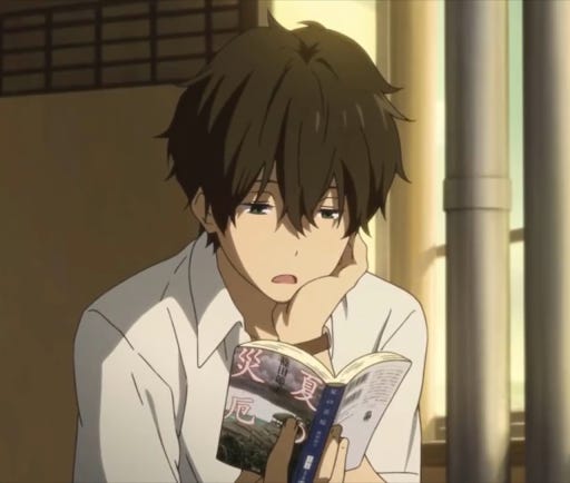 تويتر \ Anime News Network على تويتر: "What manga are you currently reading?  Let us know in the comments! [Hyouka] https://t.co/uRIMnmR38y"
