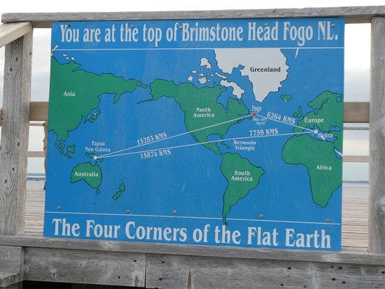 The Four Corners of the Flat Earth... - Picture of Brimstone Head Trail, Fogo  Island - Tripadvisor