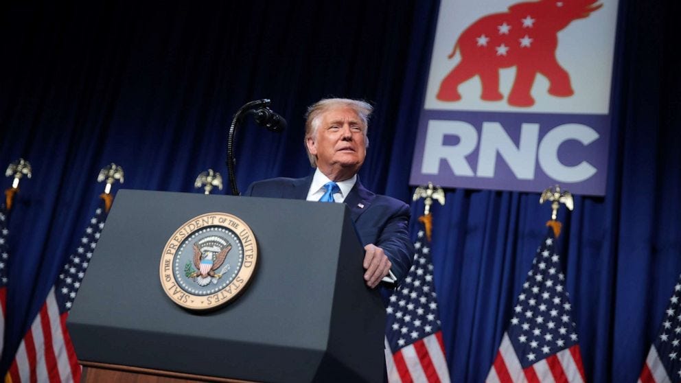 RNC 2020 Day 1: GOP formally nominates Trump to 2nd term - ABC News