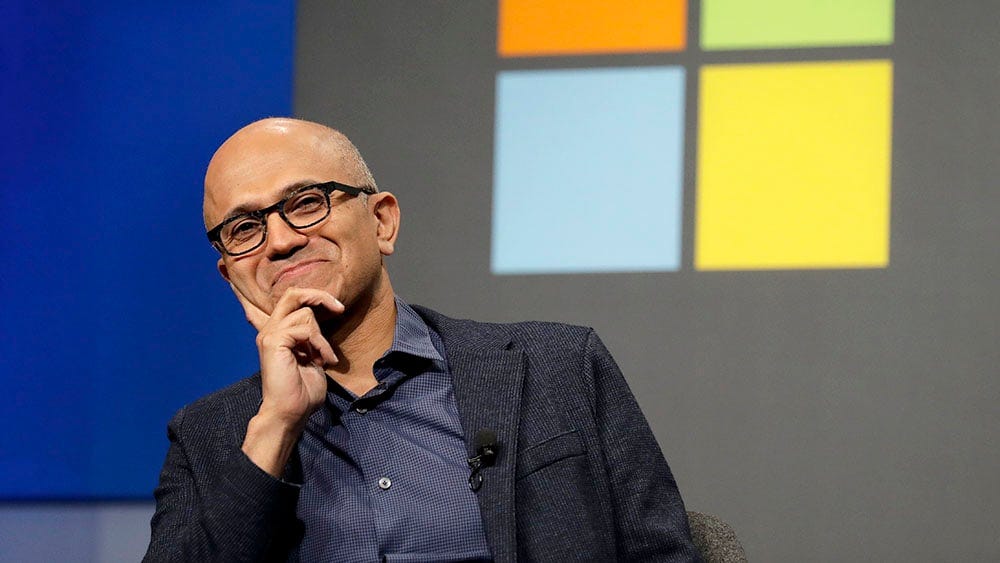 Satya Nadella Hit Refresh With A Bold Vision For Microsoft's Future |  Investor's Business Daily