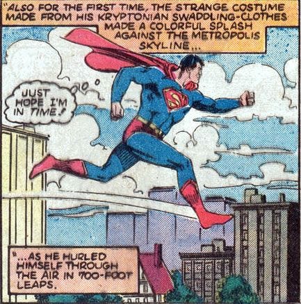 Secret Origins Superman : superman leaping tall buildings in a single ...