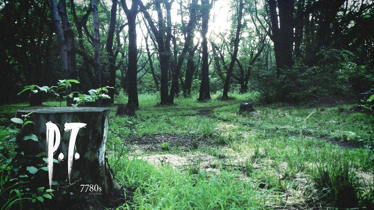 A title card for Silent Hills P.T.