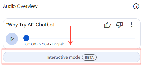 "Why Try AI" Chatbot - Interactive Mode