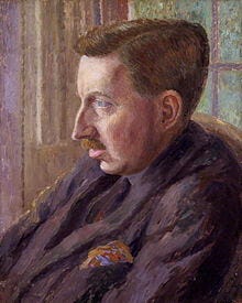Portrait of Forster by Dora Carrington, c. 1924–1925
