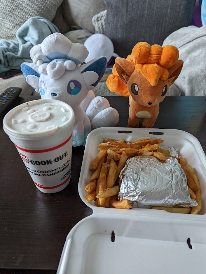 Vulpixes with Cook Out