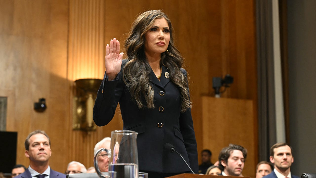 Senate forces rare weekend vote to push through Kristi Noem as Homeland ...