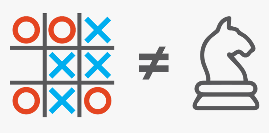 Tic Tac Toe Vs Chess - White Chess Knight Png, Transparent Png - kindpng