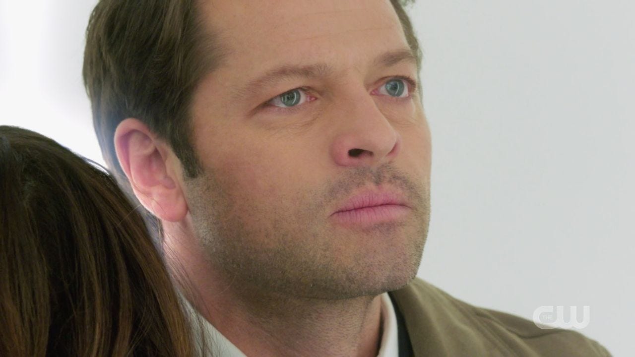 Castiel frustrated with Dumah SPN 14.19