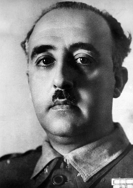 Portrait of Spain Generallisimo Francisco Franco dated probably 1936.