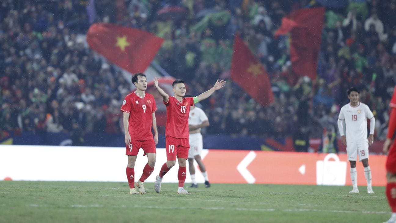 Brave, new Indonesia only undone by inevitable Nguyễn Quang Hải winner -  ESPN