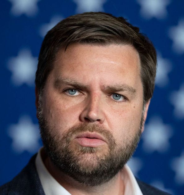 JD Vance Cancels Speech After Running Out Of Eyeliner