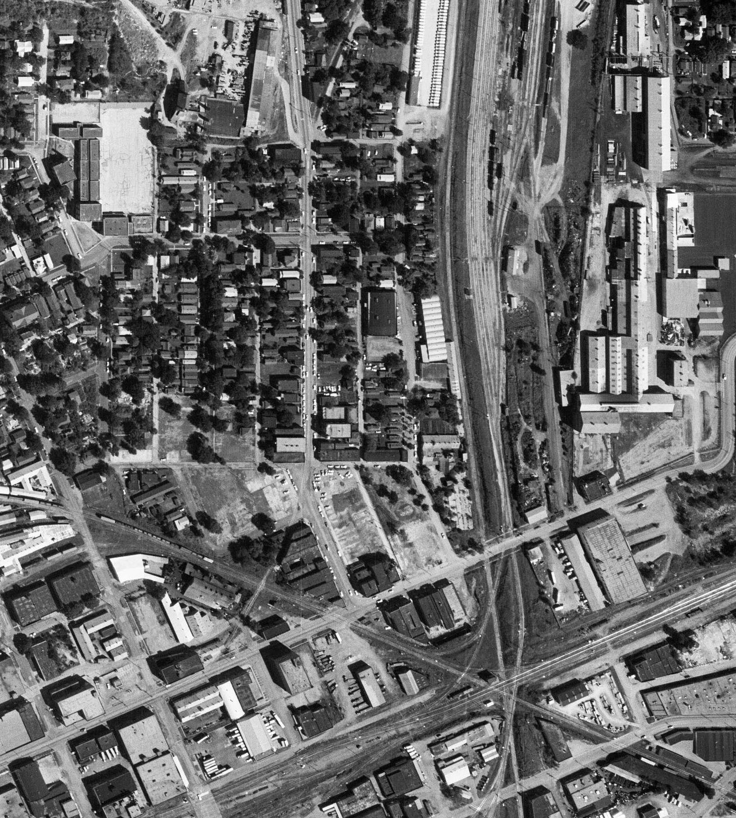 Deep Greenwood, 1967 USGS aerial photo