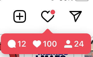 Notification popup shows a max number of 100