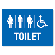 Gender Neutral Toilet Sign - The Signmaker