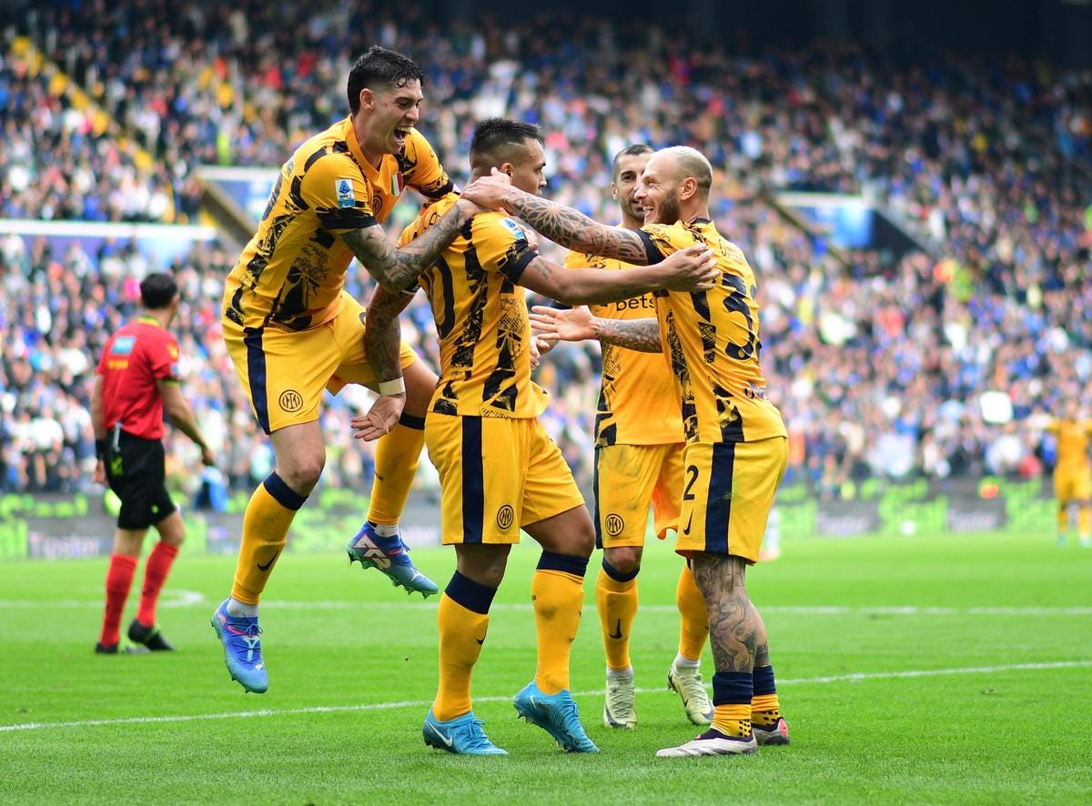 Serie A: Martinez double lifts Inter Milan to 3-2 win against Udinese -  Sportstar