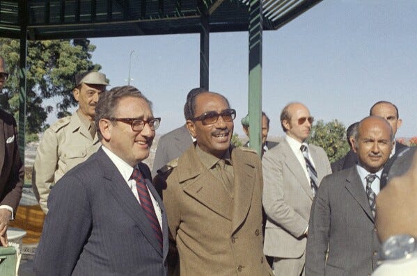 With 'shuttle diplomacy,' step by step, Kissinger chased the possible in  the Mideast | AP News