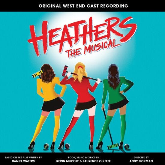 Heathers the Musical (Original West End Cast Recording) | Ghostlight  Records Official Store