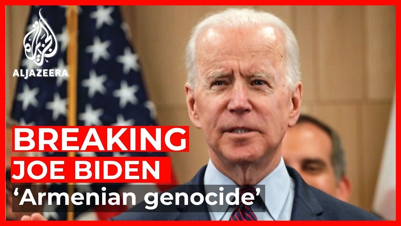 US President Joe Biden officially recognises 'Armenian genocide' - YouTube US President Joe Biden officially recognises 'Armenian genocide' - YouTube