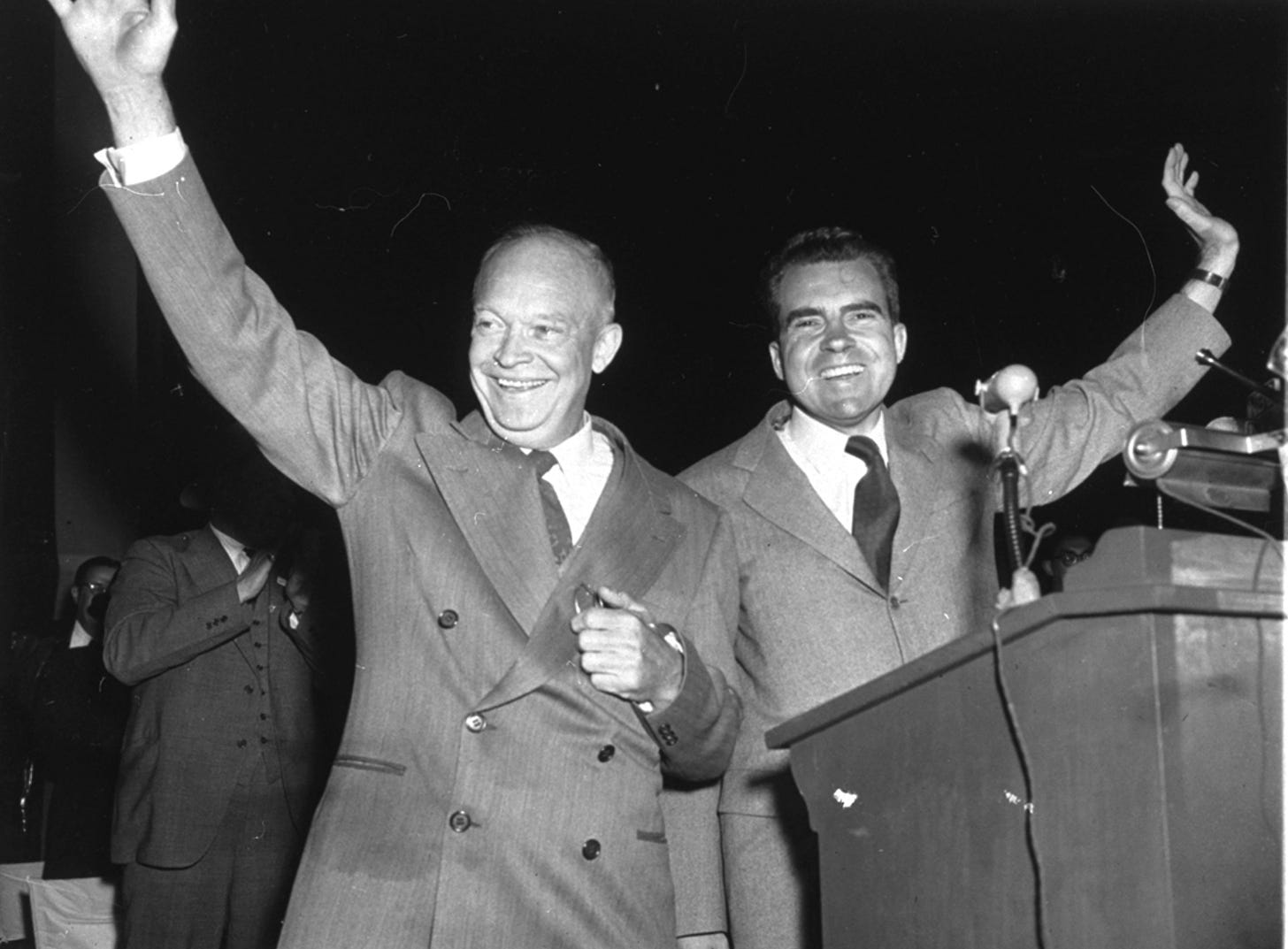 Ike and Dick, the odd couple--even for politics