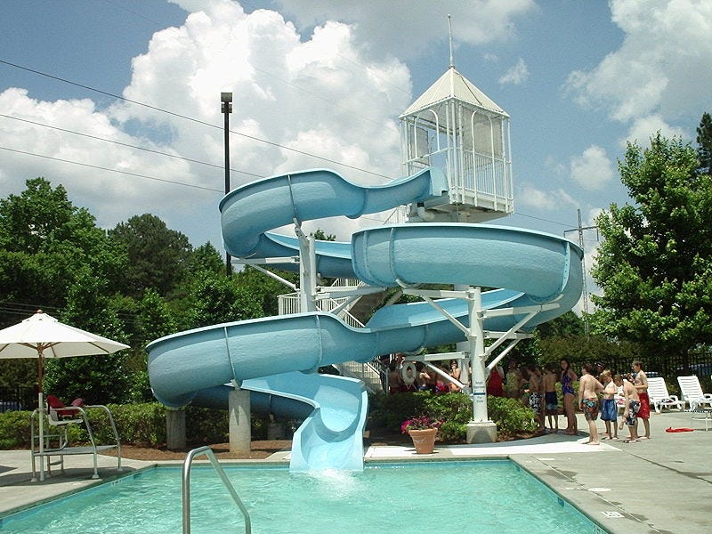 File:Water slide and pool.jpg