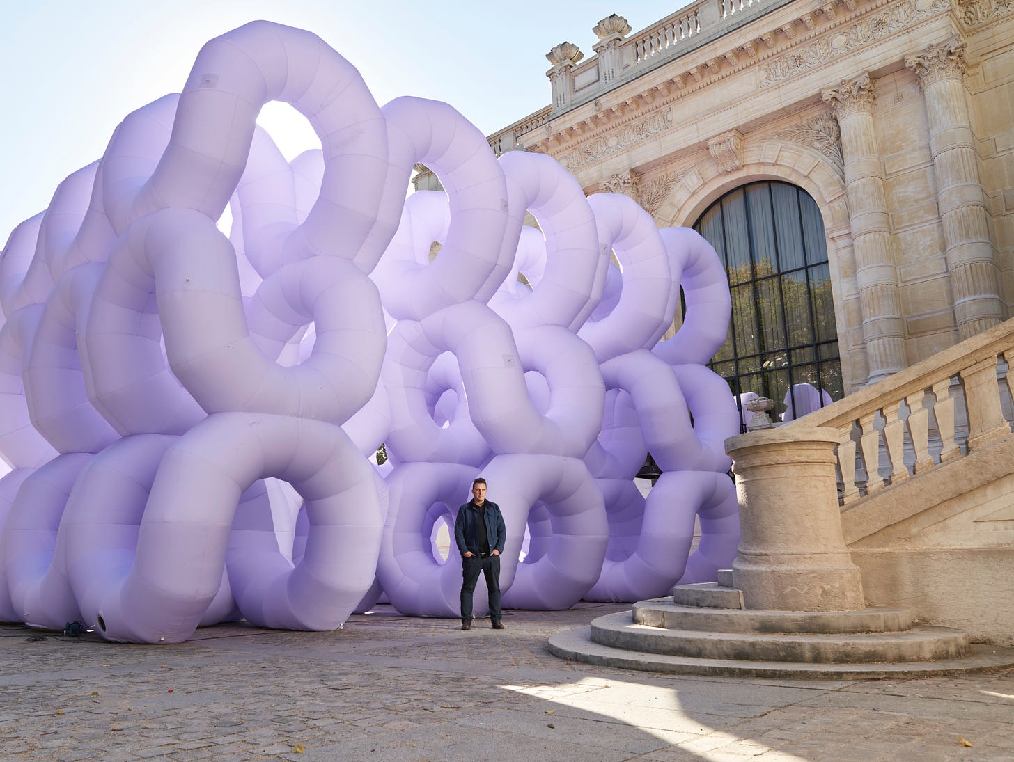 See French Artist Cyril Lancelin's Dreamy, Interactive Sculpture,  Commissioned by Porsche for the Paris Public