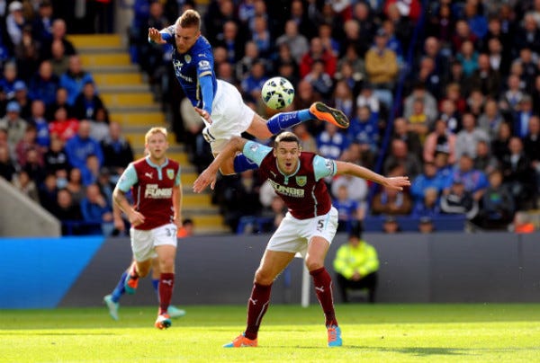 leicester city beats burnley premier league 2015