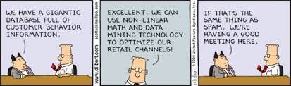 The Data Science struggle - the Dilbert way