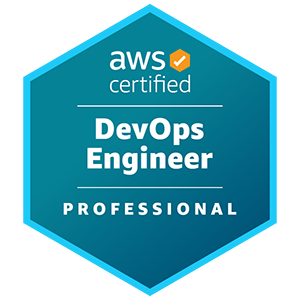 AWS Certified DevOps Engineer - Professional badge.