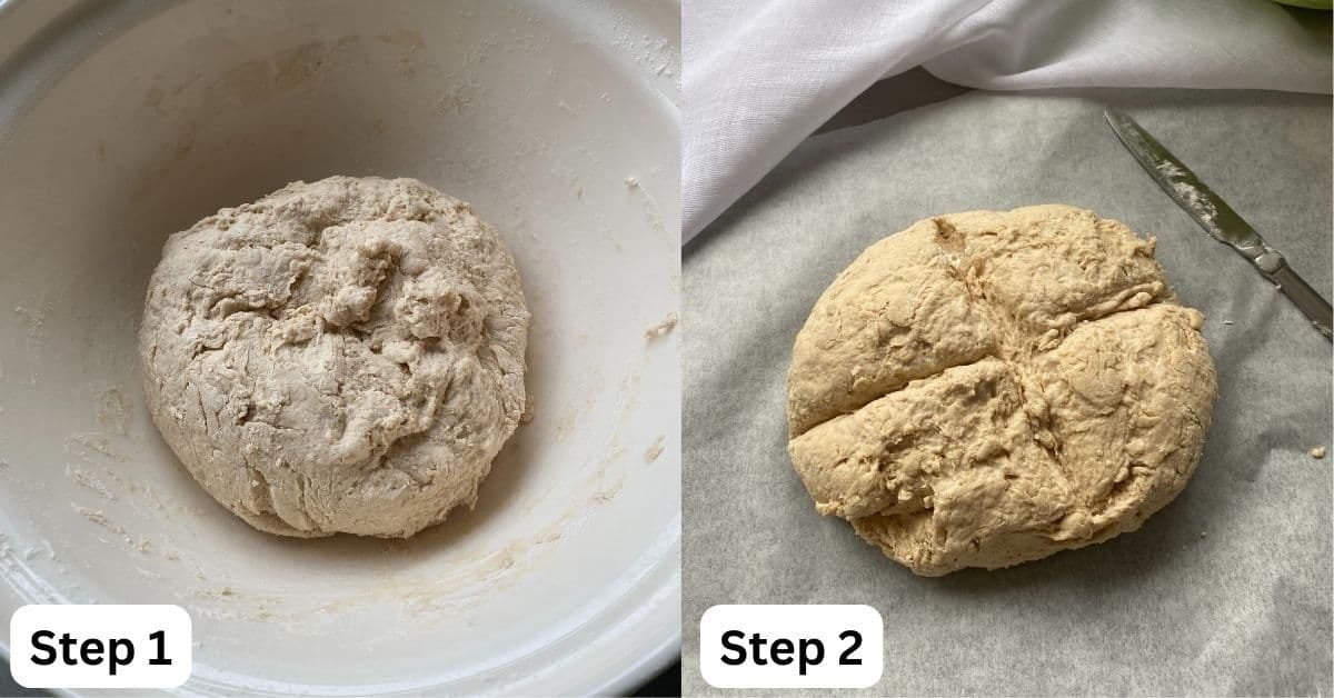 Buttermilk Soda Bread Dough.