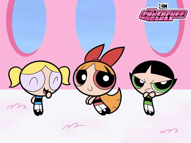 Just finished up these Powerpuff Girls doodles, based on the 1950s  mid-century modern look of season 5 : r/cartoons