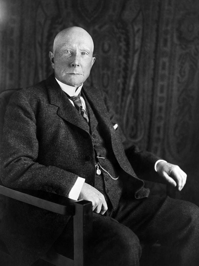 John D. Rockefeller Portrait Photograph by War Is Hell Store - Pixels