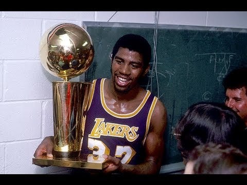 Magic Johnson: NBA Finals Highlights (1980-88)