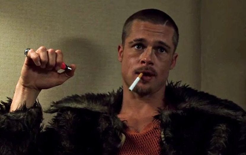 Brad Pitt Describes His Movie Nights with David Fincher