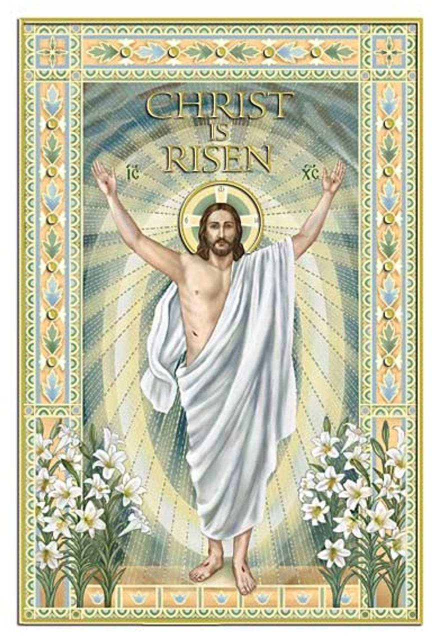 Sisters of Carmel: Christ is Risen Easter Card